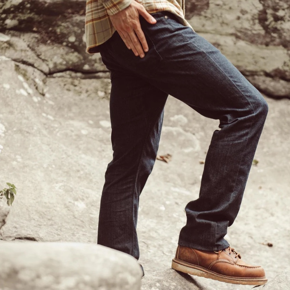 38x32 Mountain Khakis Miter Denim Jean Classic Fit in Dark Wash